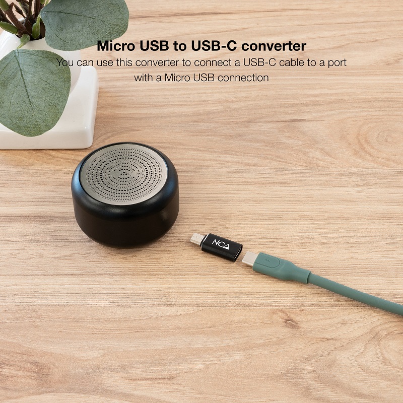 Adaptador Nanocable Micro USB a USB-C 3